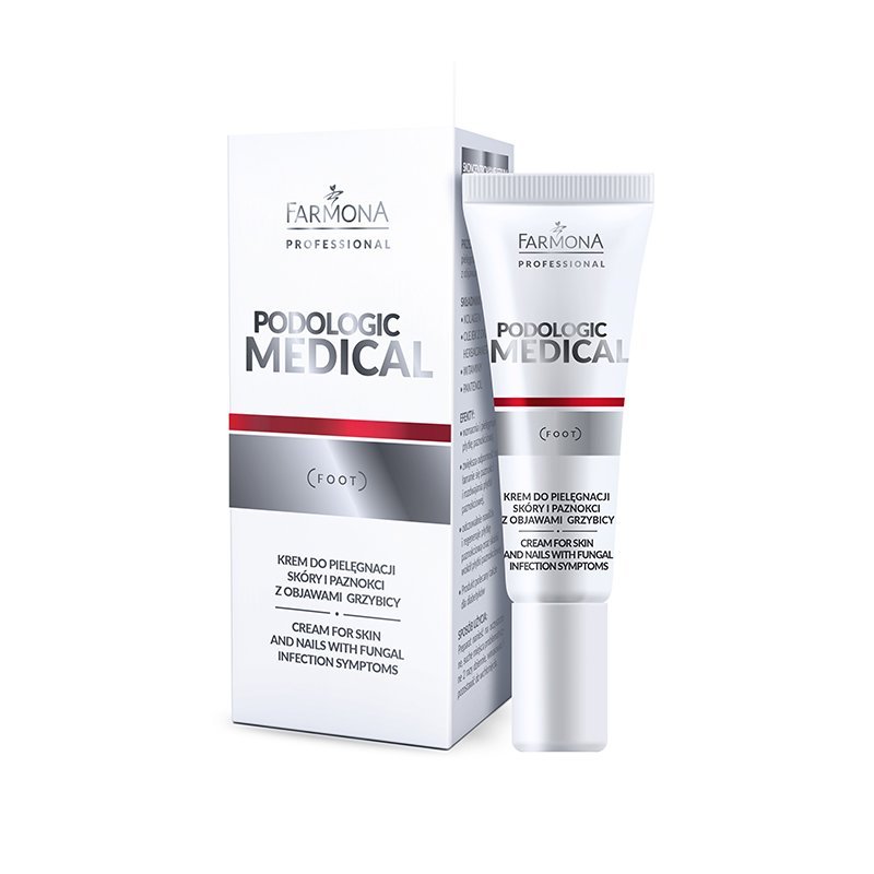 Crème voor huid- en nagelverzorging Farmona Podologic Medical 15 ml bij symptomen van mycose voor pedicure