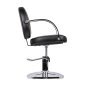 GABBIANO HAIRDRESSING CHAIR ASTI BLACK