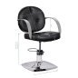 GABBIANO HAIRDRESSING CHAIR ASTI BLACK
