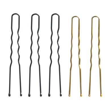 Professionele haarspelden voor kappers, mix E-56, 200 stuks voor kapsalonwerk en een overzichtelijke, praktische werkplek