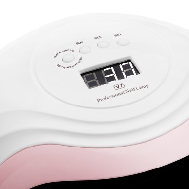 UV LED Nagellampe 168W Glow V7 Dual LED mit 36 LED Dioden Display Sensor Timern für Gellack Gel und Aufbaugel 8