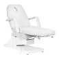 Professionele elektrische behandelstoel Sillon Soft wit met 1 motor voor cosmetische en podologische behandelingen voor de salon Professionele elektrische behandelstoel Sillon Soft wit met 1 motor voor cosmetische en podologische behandelingen voor de salon