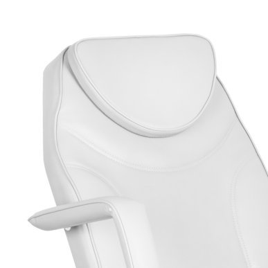 Professionele elektrische behandelstoel Sillon Soft wit met 1 motor voor cosmetische en podologische behandelingen voor de salon