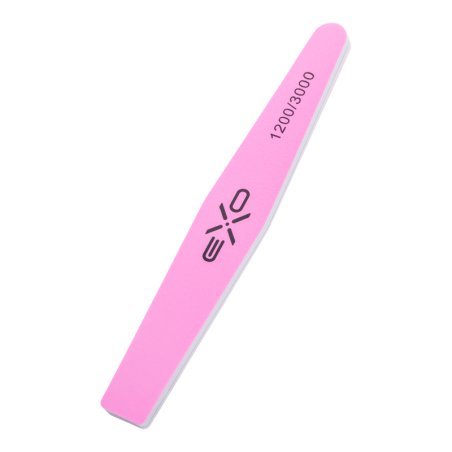 Ruitvormige nagelbuffer en polijstvijl Exo 1200/3000, 10 stuks voor nagelvoorbereiding en styling voor professioneel salonwerk