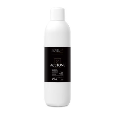 Aceton voor manicure Ocho Nails aardbei 1000 ml voor professioneel nagellakwerk en praktische salonbehandelingen