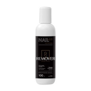 Nagellakremover Ocho Nails 100 ml voor manicure en professioneel nagellakwerk, salonpraktijk en een nette werkplek