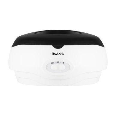 Paraffinebad iWax 300W set XXL in wit voor paraffinebehandelingen van handen en voeten in de professionele salon
