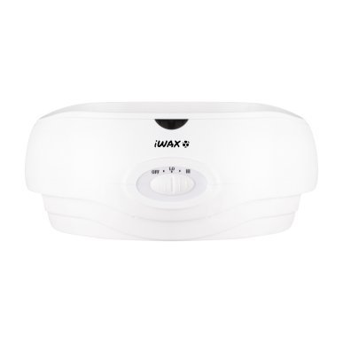 Paraffinebad iWax 300W set XXL in wit voor paraffinebehandelingen van handen en voeten in de professionele salon