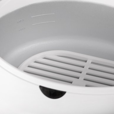 Paraffinebad iWax 300W set XXL in wit voor paraffinebehandelingen van handen en voeten in de professionele salon