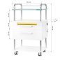 Desserte podologique blanche ActiveShop 6052T
