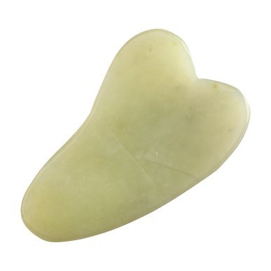 Jadeïeten Gua Sha-steen voor gezichtsmassage voor ontspanning en professionele beautybehandelingen in salon en praktijk