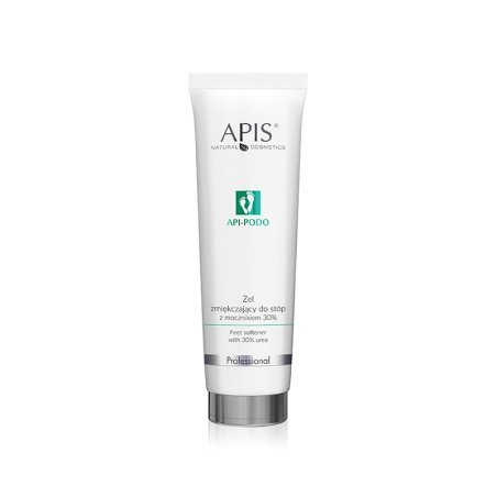 Verzachtende voetgel Api-Podo Apis met 30% ureum, 100 ml, voor voetverzorging en podologische behandelingen