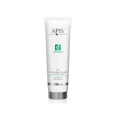 Verzachtende voetgel Api-Podo Apis met 30% ureum, 100 ml, voor voetverzorging en podologische behandelingen