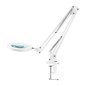 LED-loeplamp voor op tafel Glow 308 wit voor professionele behandelwerkplekken in salon, praktijk en mobiele service