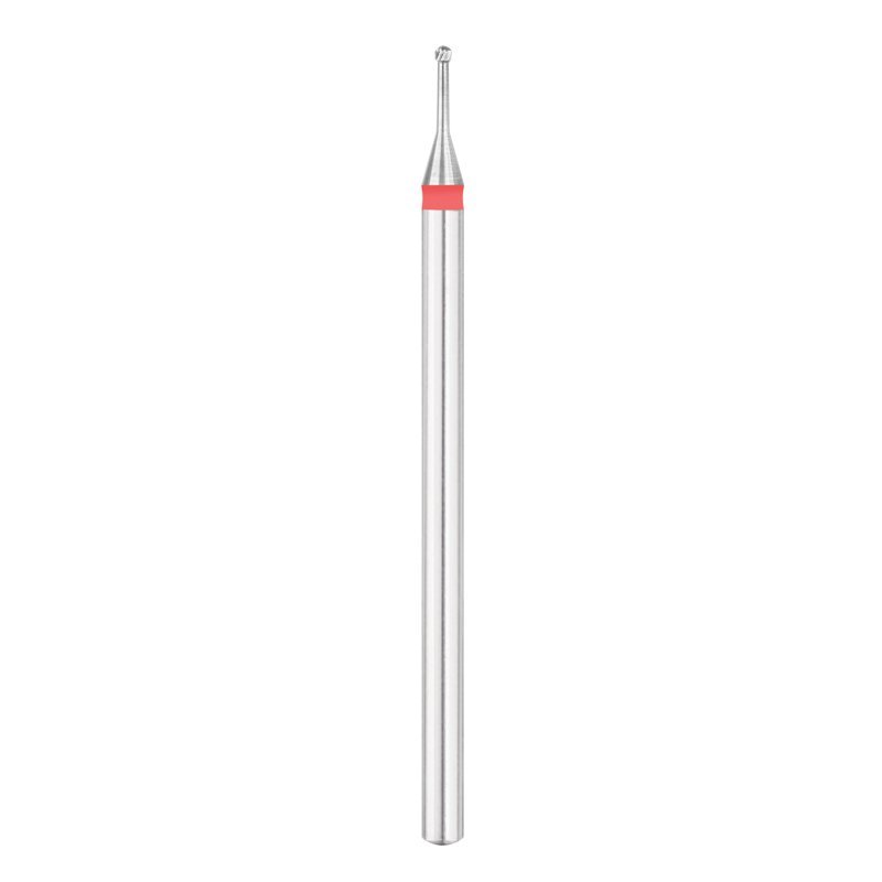 Carbide nagelfreesbit met kogelvorm Exo Pro 1,0 mm RD voor professioneel nagelfrezen en podologische behandelingen