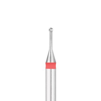 Carbide nagelfreesbit met kogelvorm Exo Pro 1,0 mm RD voor professioneel nagelfrezen en podologische behandelingen