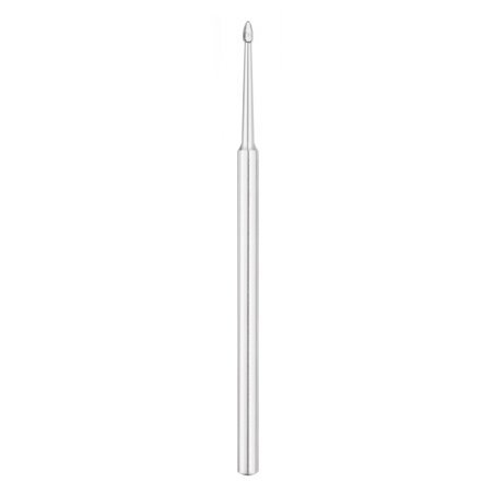 Stalen cleaner-freesbit Exo Pro 6K 1.2x2.5 mm NC voor nagelfrezen en podologische behandelingen in de salon
