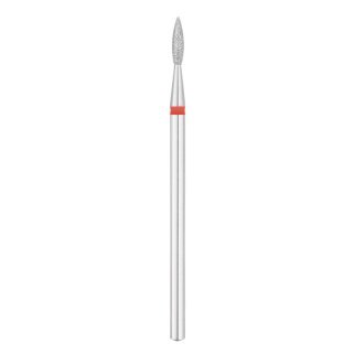 Diamanten nagelfreesbit Exo Pro vlamvorm 2,1 mm RD voor nauwkeurig manicure-, pedicure- en professioneel salonwerk