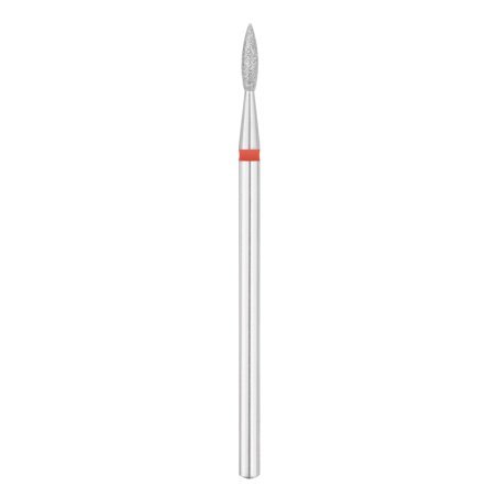 Diamanten nagelfreesbit Exo Pro vlamvorm 2,1 mm RD voor nauwkeurig manicure-, pedicure- en professioneel salonwerk