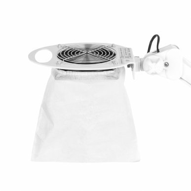 Stofafzuiger voor pedicure op pantograaf Momo 6606, 20 W, 12 cm, voor hygiënisch en comfortabel salon- en praktijkwerk