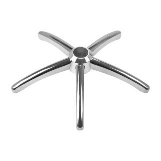 Professioneel krukonderstel zonder wielen in zilver, model 304, voor salon, praktijk en professionele behandelruimte