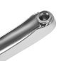 Professioneel krukonderstel zonder wielen in zilver, model 304, voor salon, praktijk en professionele behandelruimte Professioneel krukonderstel zonder wielen in zilver, model 304, voor salon, praktijk en professionele behandelruimte
