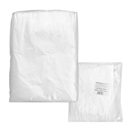 Body wrap folie 160 x 200 cm, 20 stuks voor lichaamsbehandelingen en warmtebehoud bij professioneel salon- en praktijkgebruik