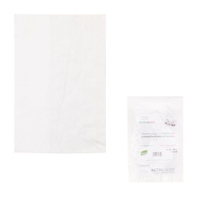Katoenen cosmetische doek Naturline 20 x 30 cm, 100 stuks voor make-up verwijderen, huidreiniging en salonbehandelingen