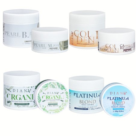 HaarBotox therapie Paket 500ml Organic, 500ml Pearl, 500ml Platinum, 500ml Golden