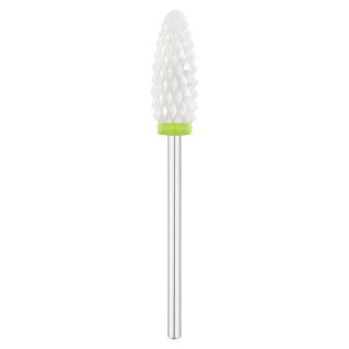 Ovale keramische nagelfreesbit Exo GR 307C Ø6,0 mm voor manicure, pedicure en nauwkeurige professionele salonbehandelingen