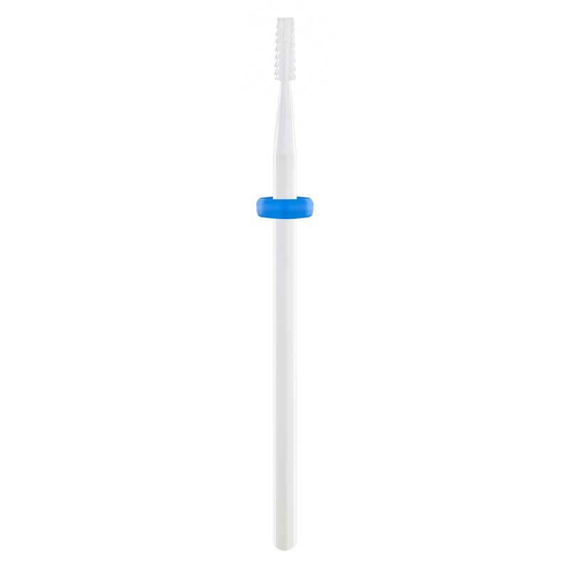 Keramische kegelvormige nagelfreesbit Exo Ø1,9 mm BL 8M voor nauwkeurig manicure-, pedicure- en salonwerk