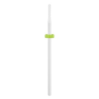 Keramische cilindrische nagelfreesbit Exo Ø1,6 mm GR 414C voor manicure, pedicure en professioneel salonwerk