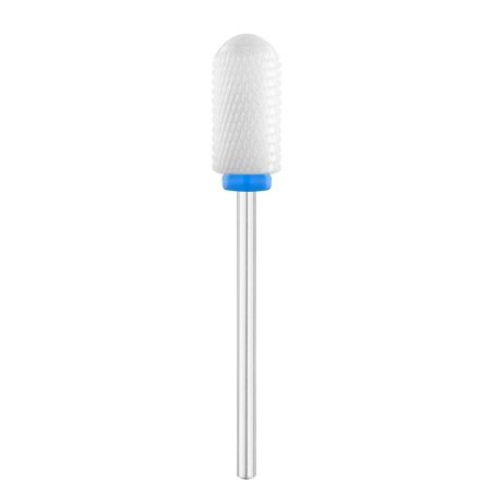 Keramische nagelfreesbit met afgeronde cilinder Exo BL 426M Ø6,0 mm voor professioneel manicure- en pedicurewerk in de salon