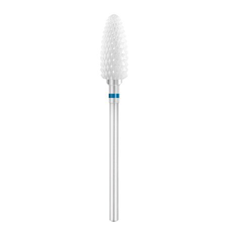 Keramische nagelfreesbit ovaal Exo Pro Ø6,0 mm YL 230XF voor nauwkeurig manicure-, pedicure- en professioneel salonwerk