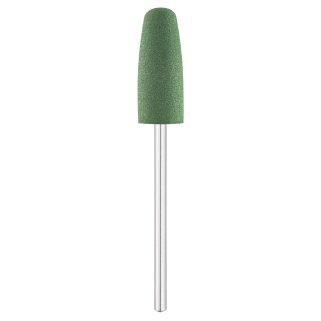 Nagelfreesbit rubber groen afgeronde cilinder Exo Ø8,0 mm 320 voor professioneel manicure- en pedicuregebruik