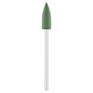 Nagelfreesbit rubberen groene kegel Exo Ø6,0 mm 824 voor manicure, pedicure en nauwkeurige salonbehandelingen