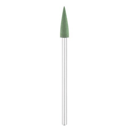 Nagelfreesbit van rubber, groene kegel Exo Ø4,0 mm 232 voor nauwkeurig professioneel manicure- en pedicurewerk