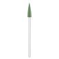 Embout ponceuse ongles caoutchouc vert cône Exo Ø4,0 mm 232