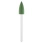 Embout ponceuse ongles caoutchouc vert cône Exo Ø10,0 mm 204