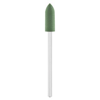 Nagelfreesbit rubber cilinderpunt Exo groen Ø5,5 mm, markering 32 voor professioneel manicure- en pedicurewerk in de salon