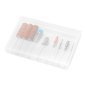 Professionele set nagelfreesbits mix 12 stuks voor manicure, pedicure en nauwkeurige productverwerking in salon