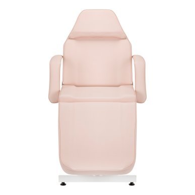 Hydraulische behandelstoel Basic 210 roze voor salon, praktijk en behandelruimte met comfortabele ergonomische ondersteuning