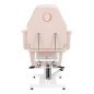 Hydraulische behandelstoel Basic 210 roze voor salon, praktijk en behandelruimte met comfortabele ergonomische ondersteuning
