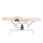 Hydraulische behandelstoel Basic 210 roze voor salon, praktijk en behandelruimte met comfortabele ergonomische ondersteuning