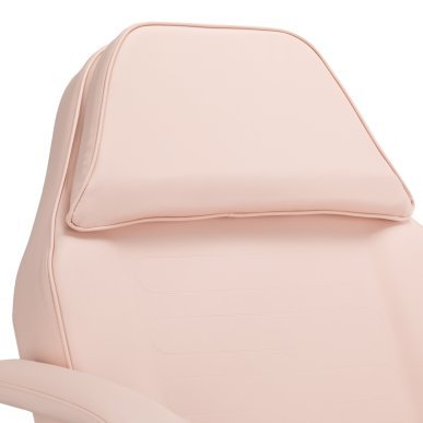 Hydraulische behandelstoel Basic 210 roze voor salon, praktijk en behandelruimte met comfortabele ergonomische ondersteuning