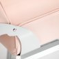 Hydraulische behandelstoel Basic 210 roze voor salon, praktijk en behandelruimte met comfortabele ergonomische ondersteuning