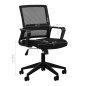 Professionele zwarte bureaustoel QS-11 voor salon en praktijk met focus op werkcomfort, stabiliteit en ergonomie Professionele zwarte bureaustoel QS-11 voor salon en praktijk met focus op werkcomfort, stabiliteit en ergonomie