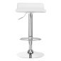 Professionele witte barstoel 4RICO QS-B08 voor salon, praktijk en behandelruimte met comfortabel werkcomfort Professionele witte barstoel 4RICO QS-B08 voor salon, praktijk en behandelruimte met comfortabel werkcomfort