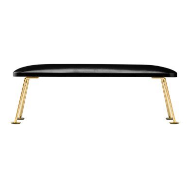 Manicurehandsteun goud-zwart 6M voor professionele manicure, pedicure en hybride nagelstyling als praktisch salonaccessoire
