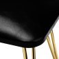 Manicurehandsteun goud-zwart 6M voor professionele manicure, pedicure en hybride nagelstyling als praktisch salonaccessoire